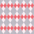 Seamless rhombus tiles geometric pattern Royalty Free Stock Photo