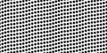 Seamless ripple background of dots