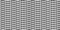 Seamless ripple background of dots