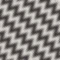 Seamless ripple pattern. Repeating vector texture. Wavy graphic background. Simple stripes