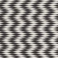 Seamless ripple pattern. Repeating vector texture. Wavy graphic background. Simple stripes Royalty Free Stock Photo