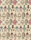 Seamless robot pattern