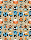 Seamless Robot pattern