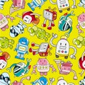 Seamless robot pattern