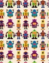 Seamless Robot pattern