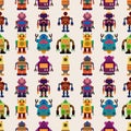 Seamless Robot pattern