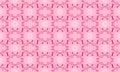 Seamless rose floral pattern, color magenta and soft pink