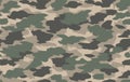 Seamless rough grassland camouflage pattern