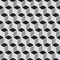 Seamless rounded cube pattern texture.