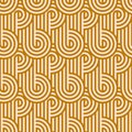 Abstract elegant seamless rounded pattern