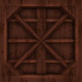 Seamless rusty bulkhead metal pattern