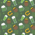 Seamless Saint Patricks pattern