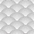 Seamless scales pattern vector retro background Royalty Free Stock Photo