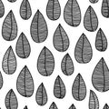 Seamless scandinavian pattern with flowers