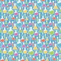 Seamless Science Laboratory Pattern