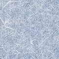 Seamless scratched ice surface background. Frozen water skating line marks on cool blue texture. Winter slippery Royalty Free Stock Photo