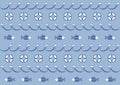 Seamless sea pattern