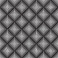 Seamless seamless geometrical square halftone pattern