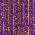 Seamless sennit pattern. Vector multicolored texture