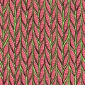 Seamless sennit pattern. Vector multicolored texture Royalty Free Stock Photo