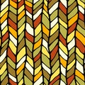 Seamless sennit pattern. Vector multicolored texture Royalty Free Stock Photo