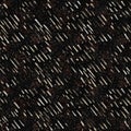 Seamless sepia grunge stripe print texture background. Worn mottled linear striped pattern textile fabric. Grunge rough