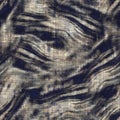 Seamless sepia grunge tie dye blob print texture background. Worn mottled blotch pattern textile fabric. Grunge rough Royalty Free Stock Photo