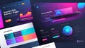 Seamless Serenity: Vector UI UX Excellence. AI generate