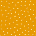 Seamless sesame seeds pattern