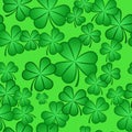 Seamless Shamrock Pattern