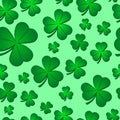 Seamless Shamrock Pattern