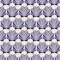 Seamless shells background