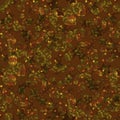 Seamless shiny glitter confetti pattern in golden