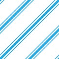 Seamless simple wallpaper. The diagonal blue stripes on a white Royalty Free Stock Photo
