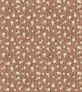 Seamless simples Flower with texture background pattern, fabric textile printing, wallpapers, gift wrap. Royalty Free Stock Photo