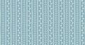 Seamless sketch vector pattern. White vertical twigs lines and zigzags with circles on blue background Royalty Free Stock Photo