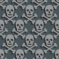 Seamless Skull Pattern