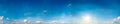 Seamless sky panorama Royalty Free Stock Photo