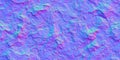 Seamless slate slab rock face normal map background texture.