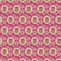 Seamless Smiling Face Pattern Background