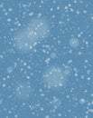 Seamless snowfall background