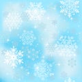 Seamless snowflakes wallpaper