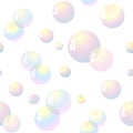 Seamless from soap bubble