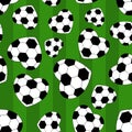 Seamless soccer ball