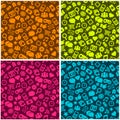 Seamless Social Media Pattern