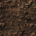 Seamless soil texture