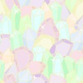 Seamless sparkly pattern with abstract colorful diamonds. Print for textile, wallpaper, covers, surface. For fashion fabric. Retro