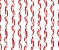 Seamless spice pattern with hot chilly pepper
