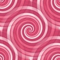 Seamless spiral pattern background in pink Royalty Free Stock Photo