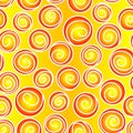 Seamless spiral pattern Royalty Free Stock Photo